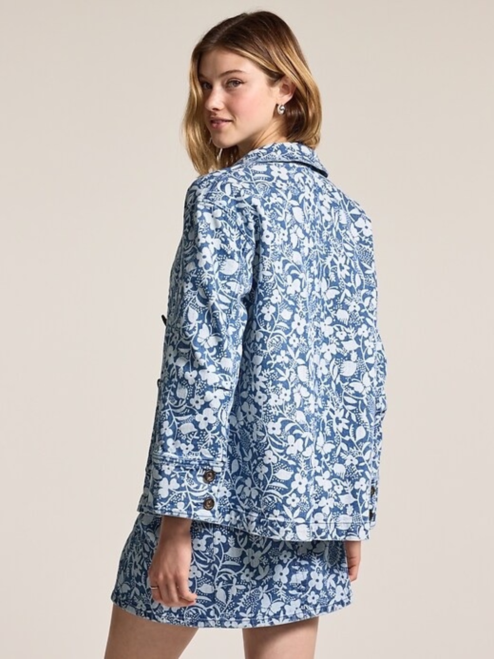 Old Navy x Anna Sui Denim Chore Jacket - Picture 3 of 10